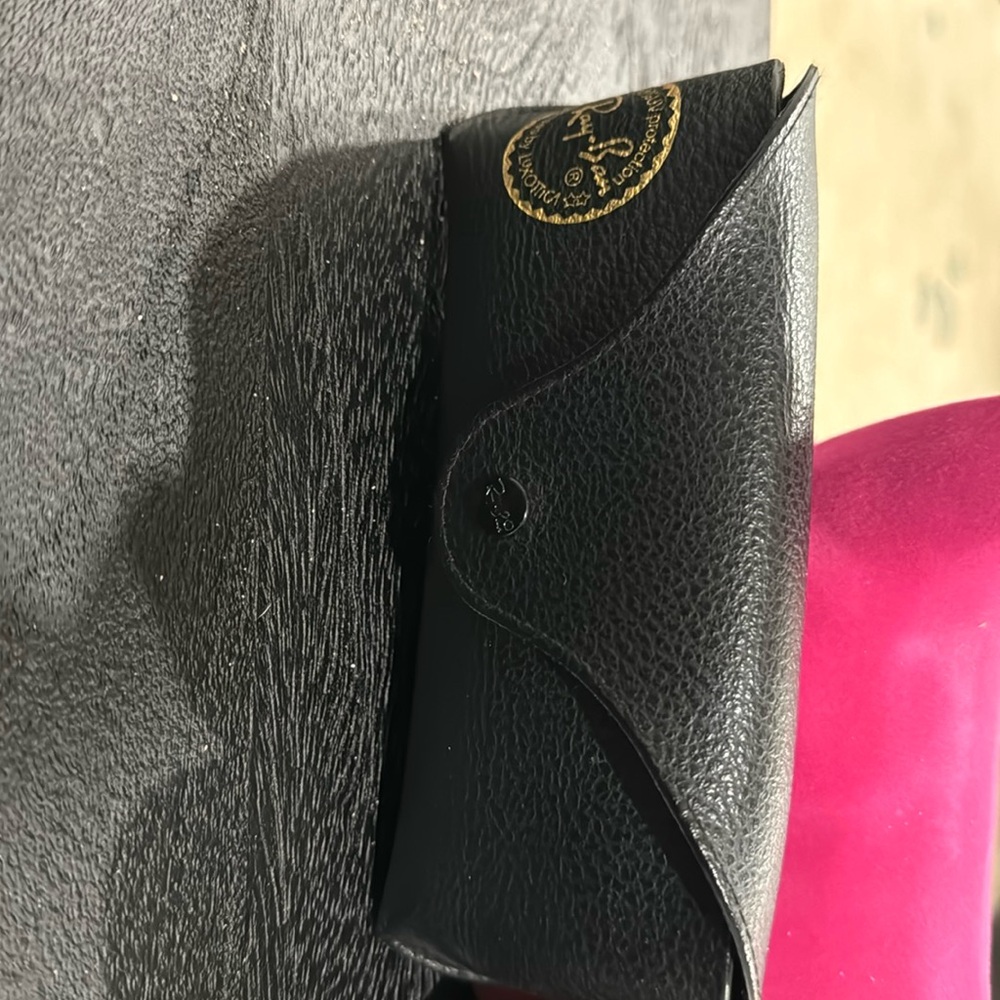 Rayban Sunglass Cases: 2 in total